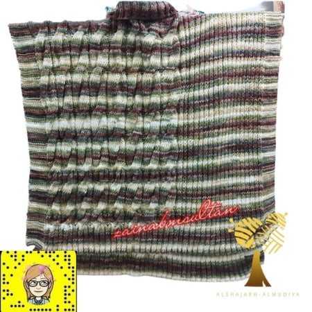 بنشو تريكو بالخيوط المموجه