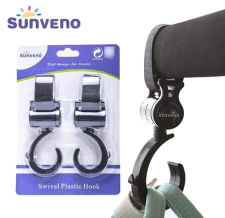 تعليقة لعربة الطفل قطعتين جودة عالية