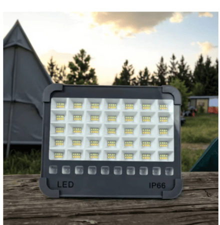 مصباح LED بالطاقة الشمسية قابل لإعادة الشحن
