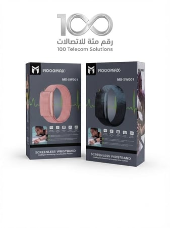 سوار موج ماكس الذكي لمتابعة الصحة والرياضة والمكالمات