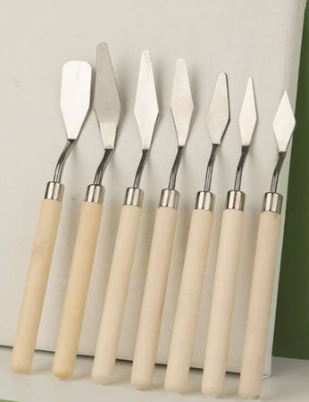 سكاكين الرسم مقبط خشب