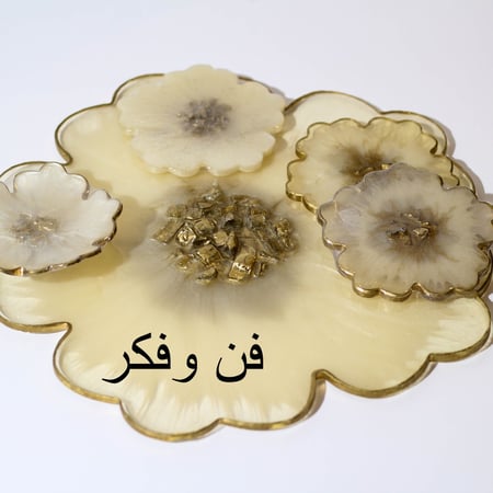 بكج صينية الورد 6قطع