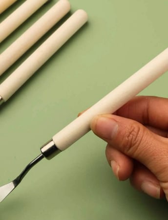 سكاكين الرسم مقبط خشب