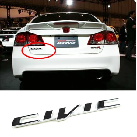 علامة ملصق هوندا سيفيك