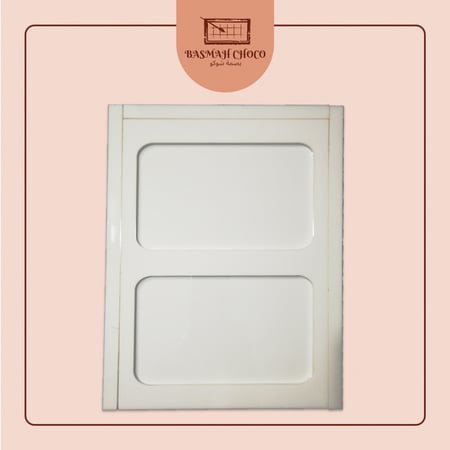 قالب اكريلك مستطيلين مع القاعده 18*11