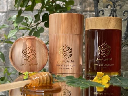 عسل السدر اليمني الفاخر, عسل طبيعي اصلي من عسل السدر من الشرهان للعسل