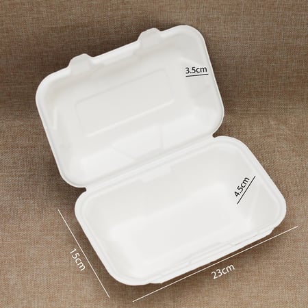 علب وجبات قصب السكر