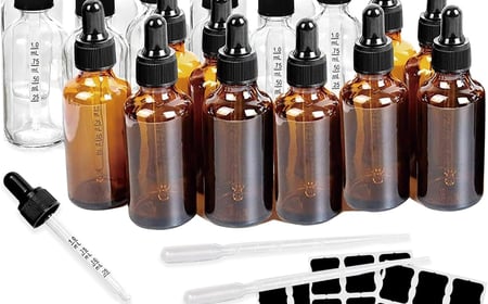 علب سيروم فارغة 30 مل بعدة الوان