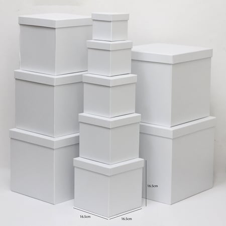 طقم علب هدايا مربعة