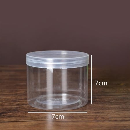 برطمانات بلاستيك بعدة مقاسات