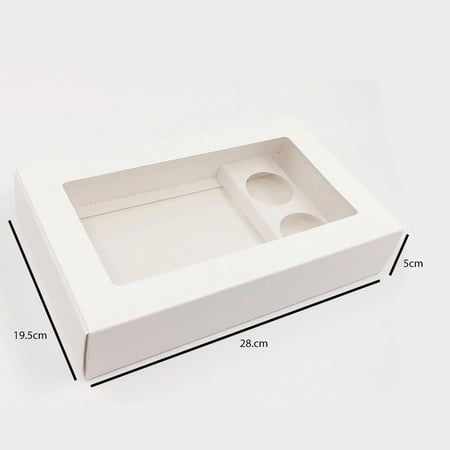 علب وجبات ورقيه 2 مقسم صوص