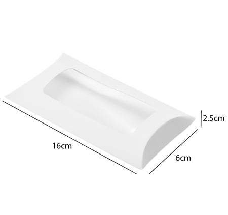علب توزيعات للحفلات والمناسبات بنافذة شفافة