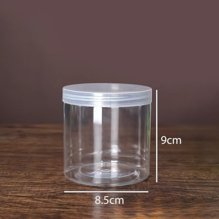 برطمانات بلاستيك بعدة مقاسات