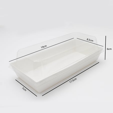 علب ورقية محكمة الغلق لحفظ وتقديم الأطعمة