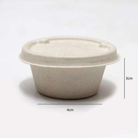 علب صوص قصب السكر بغطاء