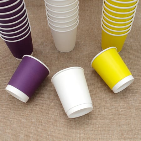 أكواب ورقية دبل