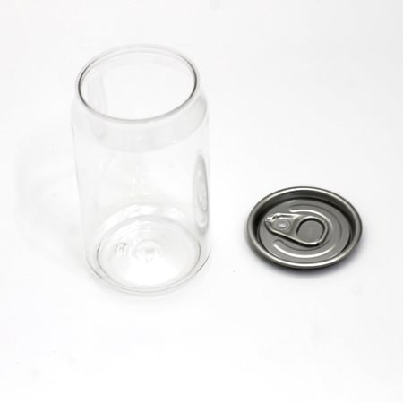 علب حلويات ومشروبات بغطاء معدني كبس