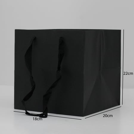 أكياس ورقية لون أسود
