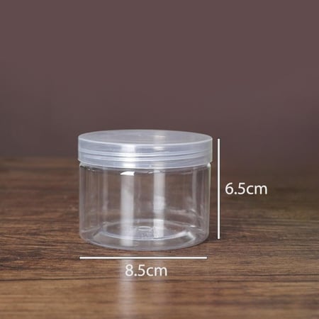 برطمانات بلاستيك بعدة مقاسات