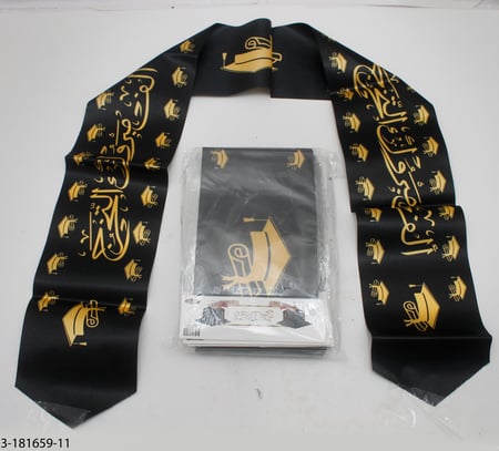 وشحات التخرج 140 سم عرض 14 سم بعدة اشكال