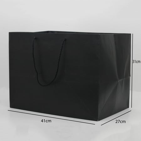 أكياس ورقية لون أسود