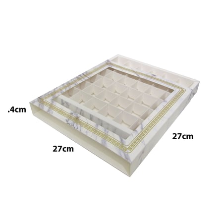 علب ورقي سحاب للحلا