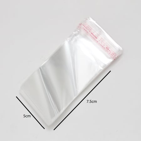 اكياس حلويات لاصق بعدة مقاسات