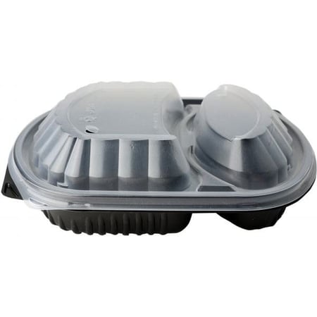 صحن ميكرويف مقسم