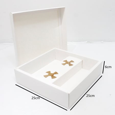 علب ورقية مقسم مع فتحتين صوص