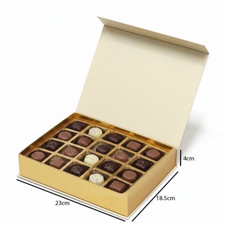 علب شوكولاتة فاخرة 20  قطعة