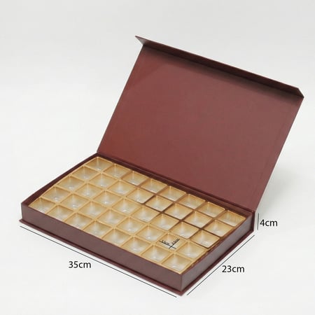 علب شوكولاتة فاخرة 40 قطعة