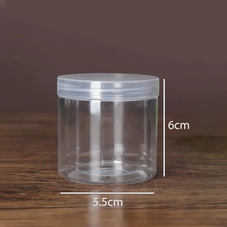 برطمانات بلاستيك بعدة مقاسات