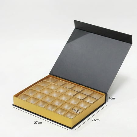 علب شوكولاتة فاخرة 30 قطعة