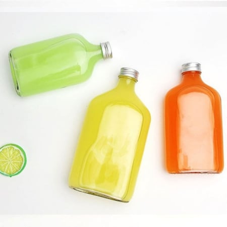 علب كولد برو زجاج 250 مل غطاء فضي