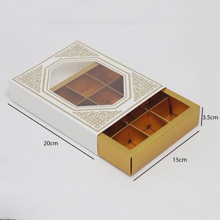 علب شوكولاتة مقسمة 12 قطعة