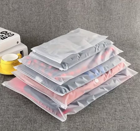 أكياس تغليف ملابس ثلجية بسحاب