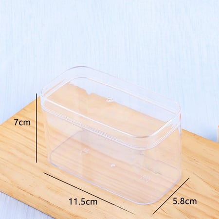 علب أكريليك شفافة للحلويات والمخبوزات  متينة وأنيقة