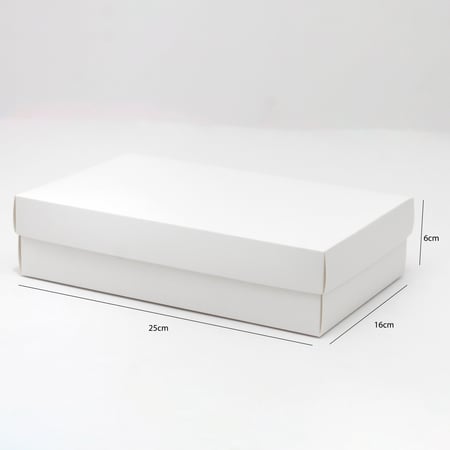 علبة تغليف ورقية بغطاء منفصل