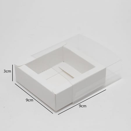 علب هدايا سحاب شفافة