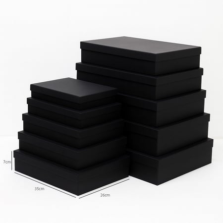 طقم علب هدايا مستطيلة