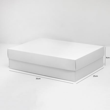 علبة تغليف ورقية بغطاء منفصل