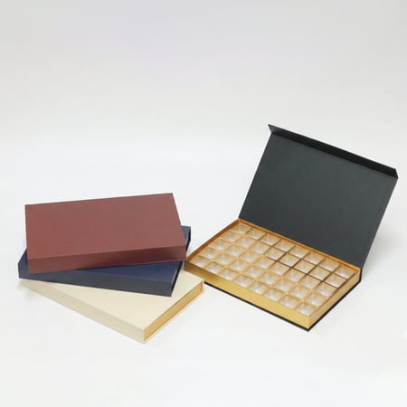 علب شوكولاتة فاخرة 40 قطعة