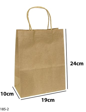 أكياس ورقية لون كرتوني