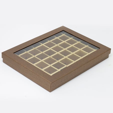 بوكس شوكلاته مقسم (48 فتحه)