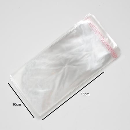 اكياس حلويات لاصق بعدة مقاسات