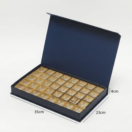 علب شوكولاتة فاخرة 40 قطعة