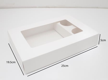 علب وجبات ورقيه 2 مقسم صوص