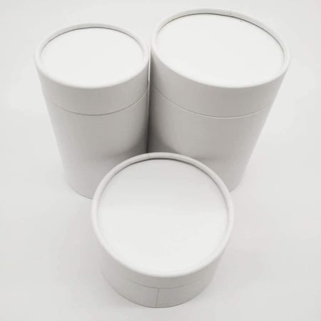 علب عطور اسطوانية  بعدة الوان