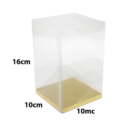 علب توزيعات شفافة فاخرة