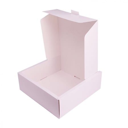 علب ورقية بغطاء بعدة الوان